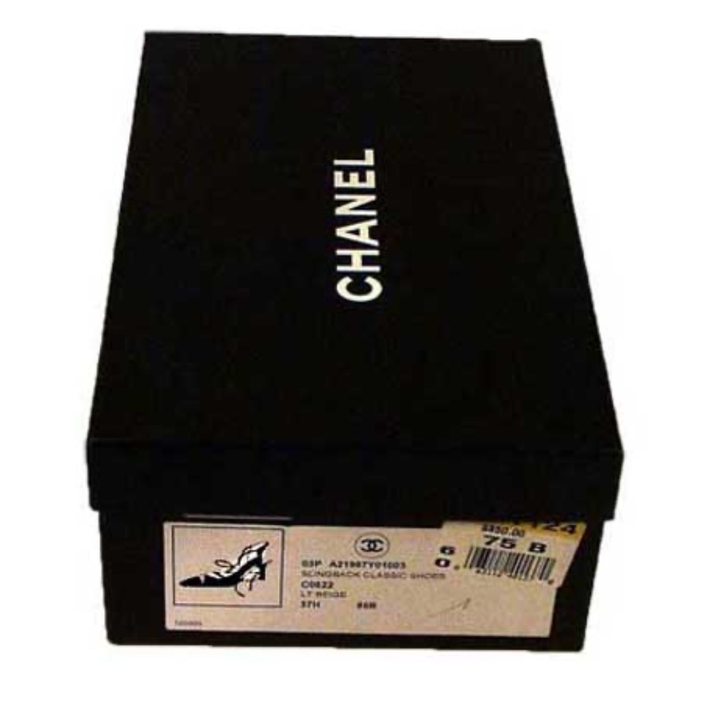 CHANEL GLADIATOR STILETTOS, Sz 7.5B, HEEL 3 inch, MADE ITALY, TAGS ON NEVER WORN - Picture 3 of 14